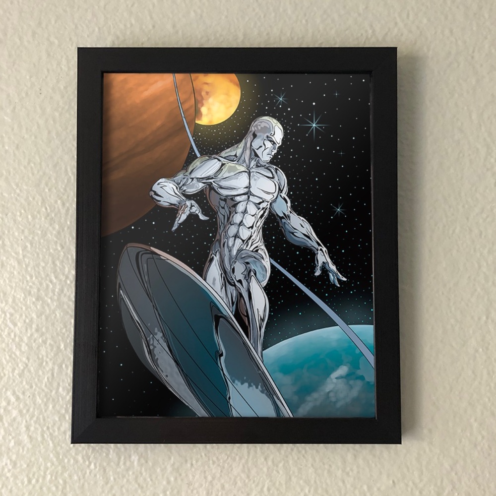 Silver Surfer Wall Art